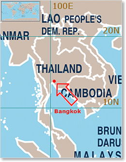 Karta Map Bangkok Thailand